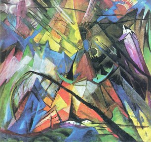 Franz Marc Tirol Wandbild