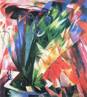 Franz Marc Voegel Wandbild