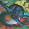 Franz-Marc-Zwei-Katzen-blau-und-gelb