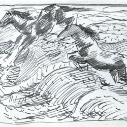 Franz-Marc-Zwei-springende-Pferde