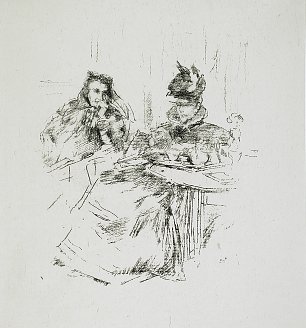 James McNeil Whistler Afternoon Tea Wandbild