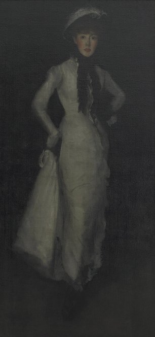 James McNeil Whistler Arrangement in White and Black Wandbild