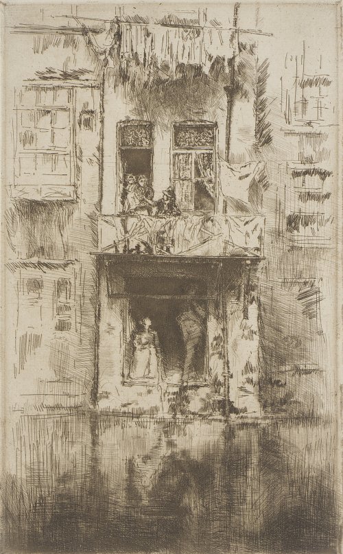 James McNeil Whistler Balcony Amsterdam Wandbild