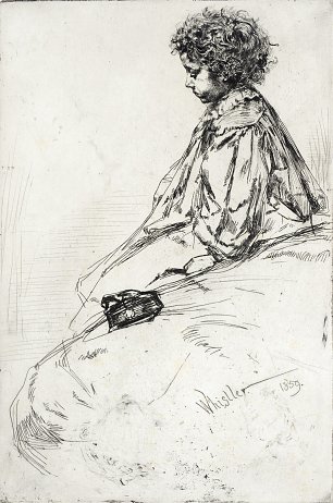 James McNeil Whistler Bibi Valentin Wandbild