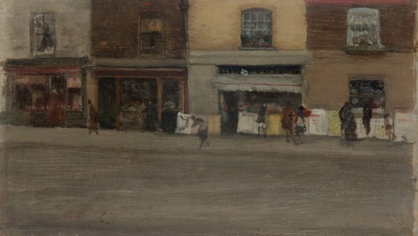 James McNeil Whistler Chelsea Shops Wandbild