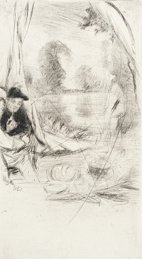 James McNeil Whistler Encamping Wandbild
