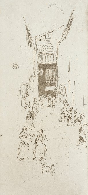 James McNeil Whistler Fleur de Lys Passage Wandbild