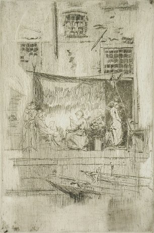 James McNeil Whistler Fruit Stall Wandbild