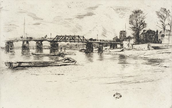 James McNeil Whistler Fulham Wandbild