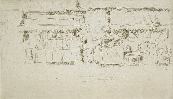 James McNeil Whistler Furniture Shop Wandbild