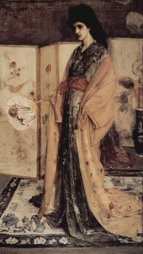 James McNeil Whistler La Princesse du Pay de la Porcelaine Wandbild