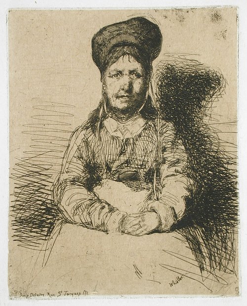 James McNeil Whistler La Retameuse Wandbild