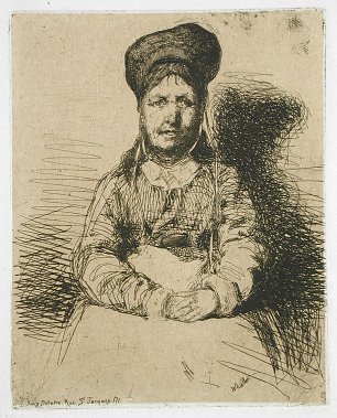 James McNeil Whistler La Retameuse Wandbild