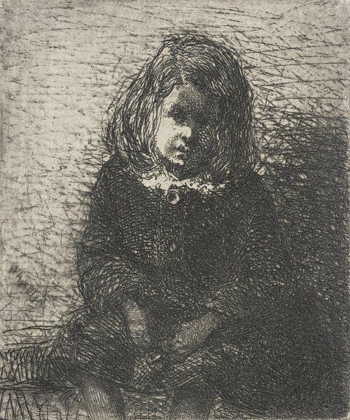 James McNeil Whistler Little Arthur Wandbild