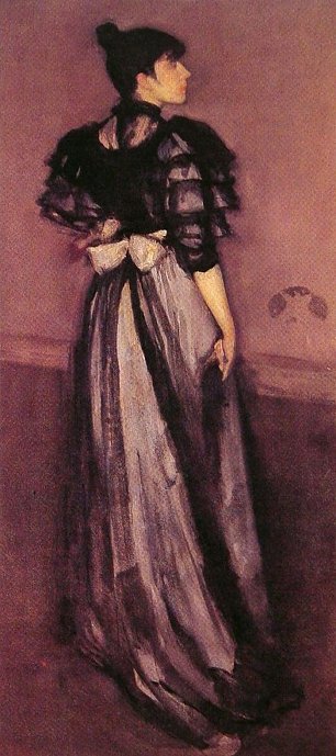 James McNeil Whistler Mother of Pearl and Silver The Andalusian Wandbild