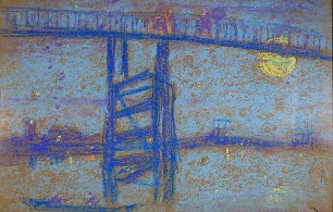 James McNeil Whistler Nocturne Battersea Bridge Wandbild