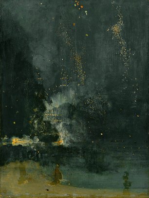 James McNeil Whistler Nocturne in Black and Gold The Falling Rocket Wandbild