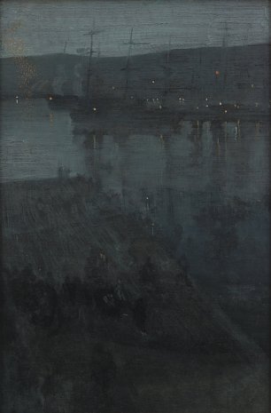 James McNeil Whistler Nocturne in Blue and Gold Valparaiso Wandbild