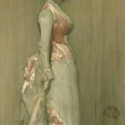 James-McNeil-Whistler-Nocturne-in-Rosa-und-Grau-Portraet-der-Lady-Meux