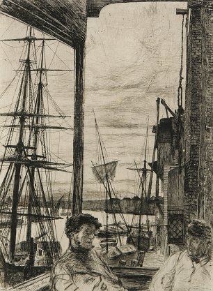 James McNeil Whistler Rotherhithe Wandbild