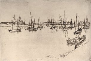 James McNeil Whistler San Giorgio Wandbild
