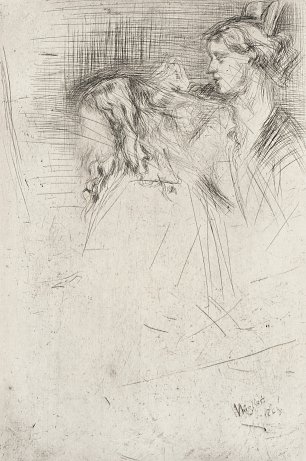 James McNeil Whistler The Toilet Wandbild