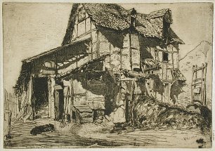 James McNeil Whistler The Unsafe Tenement Wandbild