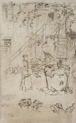 James McNeil Whistler Turkeys Wandbild