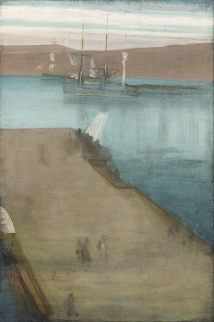 James McNeil Whistler Valparaiso Harbor Wandbild