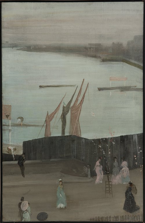 James McNeil Whistler Variations in Pink and Grey Chelsea Wandbild