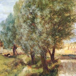 Adolph-Menzel-Bauplatz-mit-Weiden