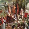 Adolph-Menzel-Fronleichnamsprozession-in-Hofgastein-Detail