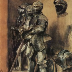 Adolph-Menzel-Ruestungen-Studie