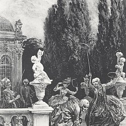 Adolph-Menzel-Folge-Versuche-auf-Stein-mit-Pinsel-und-Schabeisen-7