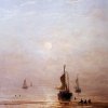 Hendrik-Willem-Mesdag-Summer-Evening-Scheveningen-Sun