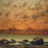 Hendrik-Willem-Mesdag-Sunset-at-Scheveningen