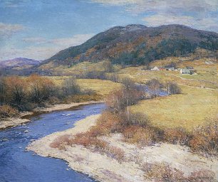 Willard Leroy Metcalf Indian Summer Vermont Wandbild