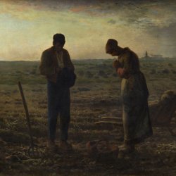 Jean-Francois-Millet-El-Angelus