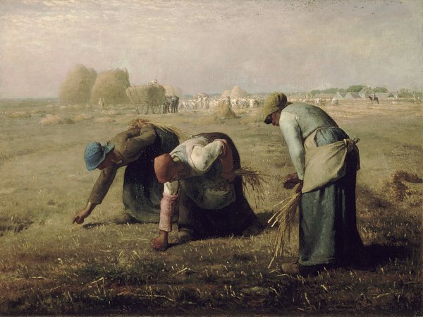 Jean Francois Millet Gleaners Wandbild