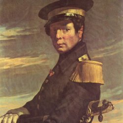 Jean-Francois-Millet-Portrait-of-a-naval-officer 