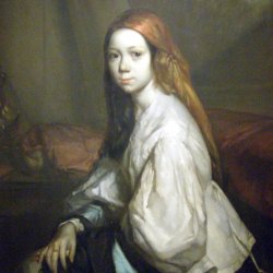 Jean-Francois-Millet-Portrait-of-pauline-ono