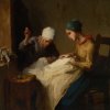 Jean-Francois-Millet-The-Young-Seamstress