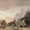 Christen-Kobke-View-of-a-Street-in-Osterbro-outside-Copenhagen.-Morning-Light