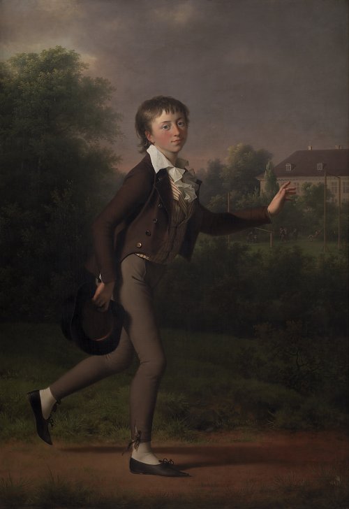 Jens Juel A Running Boy Marcus Holst von Schmidten Wandbild