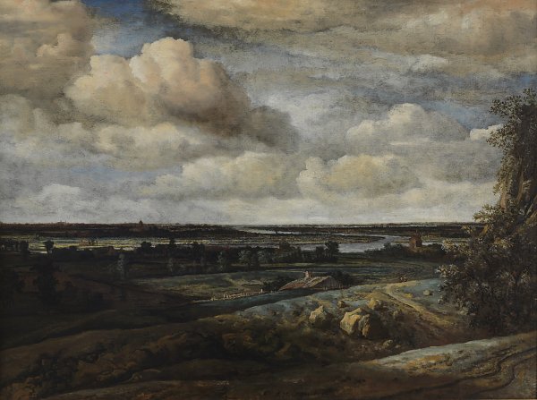 Koninck Philips Dutch Panorama Landscape with a Distant View of Haarlem Wandbild