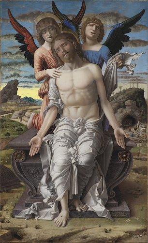 Mantegna Andrea Christ as the Suffering Redeemer Wandbild