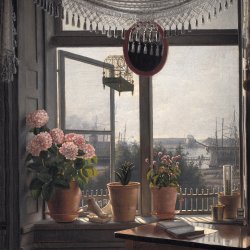 Martinus-Rorbye-View-from-the-Artists-Window