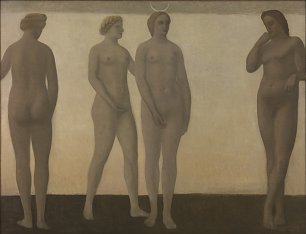 Vilhelm Hammershoi Artemis Wandbild
