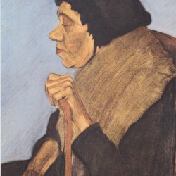 Paula-Modersohn-Becker-Alte-blinde-sitzende-Frau