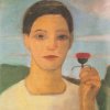 Paula-Modersohn-Becker-Bildnis-der-Schwester-Herma-mit-Artischockenbluete-in-der-erhobenen-Hand